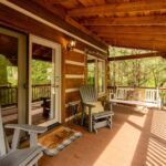 Front porch of a cabin