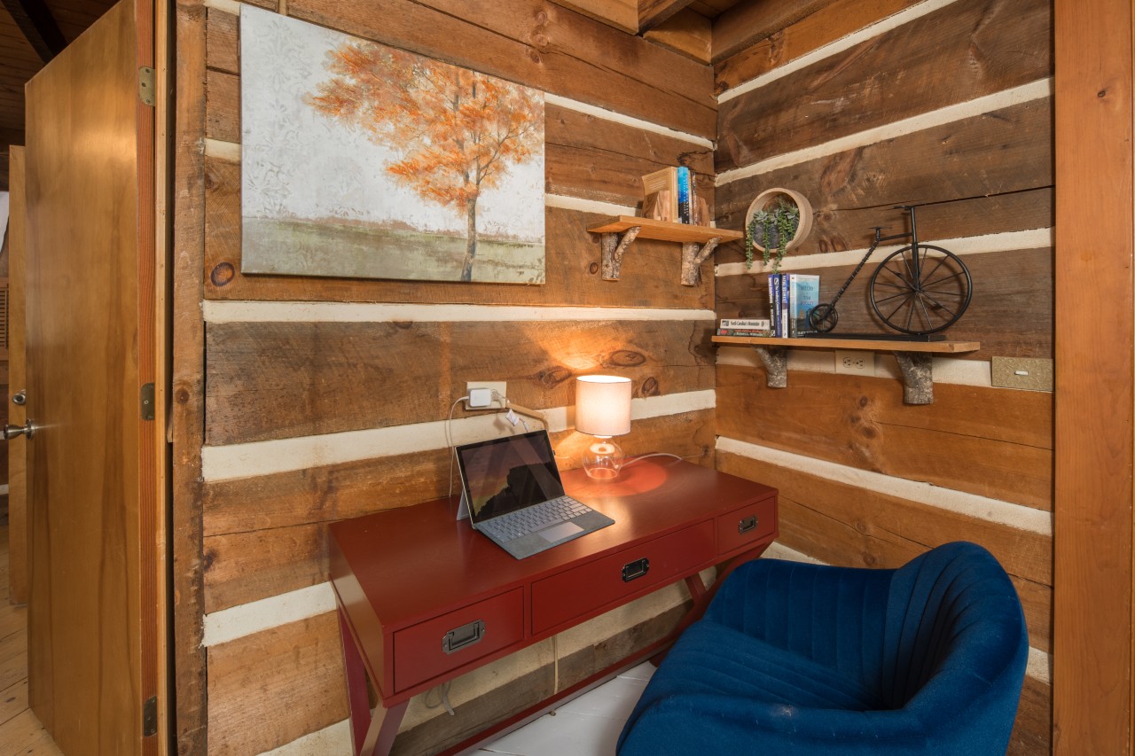 Desk Log Cabin Kradel's Kabins Tanglewood