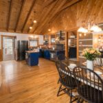 Tanglewood Full Kitchen Dining Room Log Cabin Kradel's Kabins